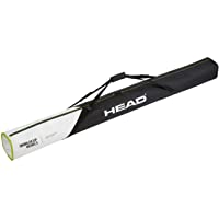 Head Rebels Single Skibag Bolsa para esquí- Unisex Adultos- Negro-Blanco- Talla Unica